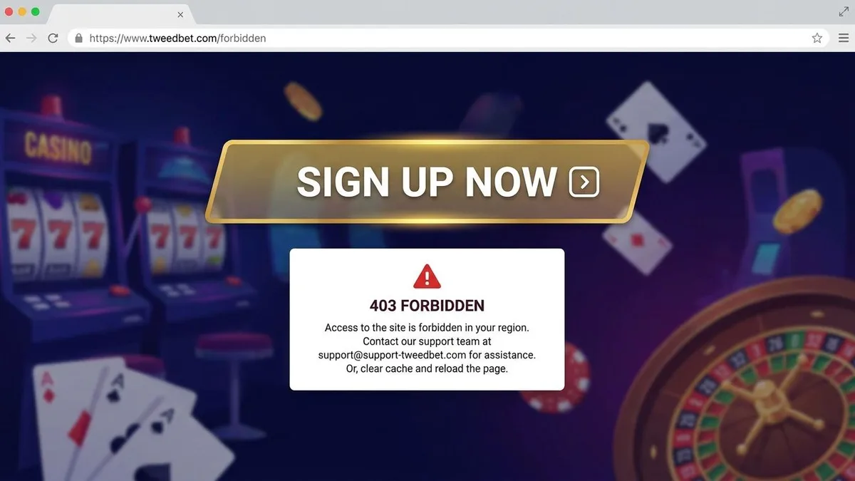Registreren met bonus